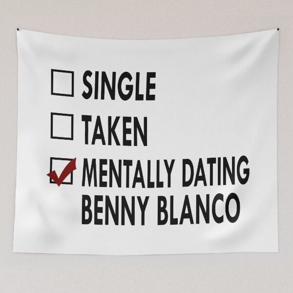 Item preview, Dating Benny Blanco Black White designed and sold by Sasya.