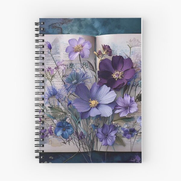 Item preview, Vintage Wild Flower Journal Collection: Meadow Flowers designed and sold by J Marielle Designs.