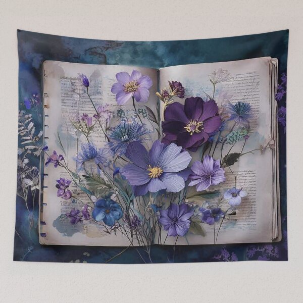 Item preview, Vintage Wild Flower Journal Collection: Meadow Flowers designed and sold by J Marielle Designs.
