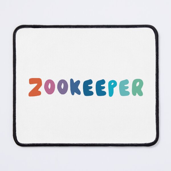 Item preview, Z is for Zookeeper, Animal Keeper: Guardians of Wildlife and Domestic Animals designed and sold by PrettylittlepastelUk.