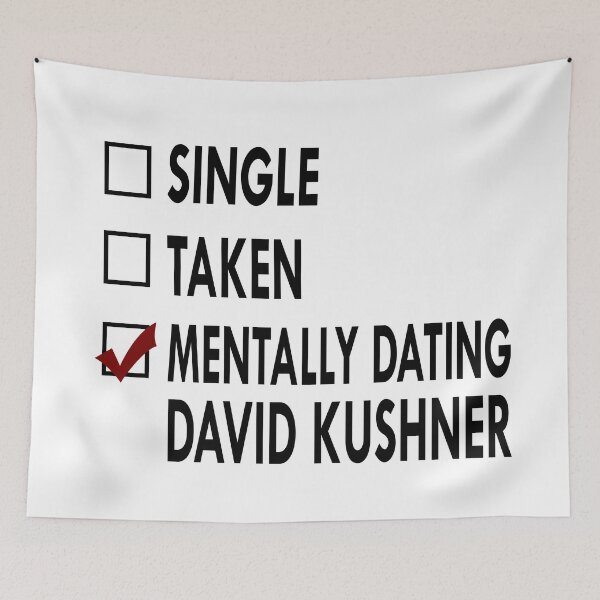 Item preview, Dating David Kushner Black White designed and sold by Sasya.