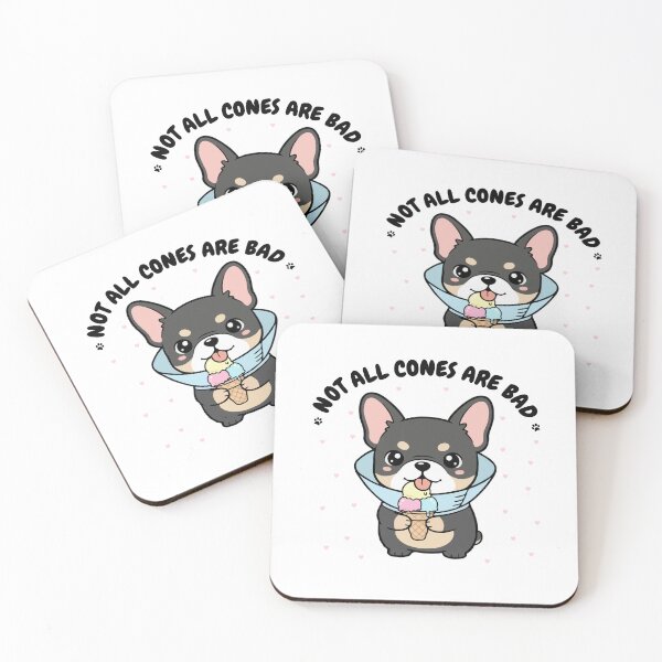 Item preview, Not All Cones Are Bad French Bulldog Dog Cone - Funny Ice Cream designed and sold by The Real Life Symphony.
