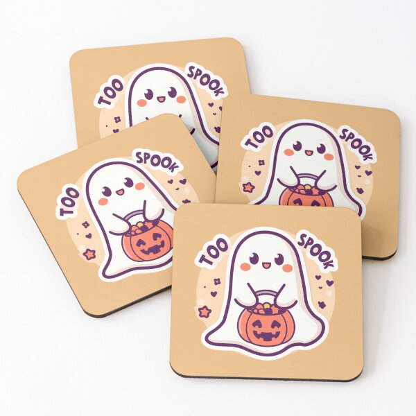 Item preview, Cute but Spooky Ghosts – Too Cute to Spook designed and sold by Stylence.