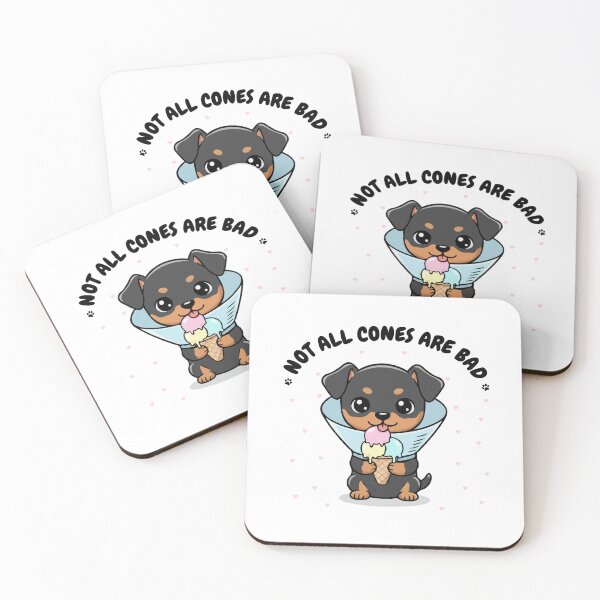 Item preview, Not All Cones Are Bad German Pinscher Dog Cone - Funny Ice Cream designed and sold by The Real Life Symphony.