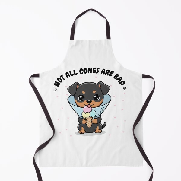 Item preview, Not All Cones Are Bad German Pinscher Dog Cone - Funny Ice Cream designed and sold by The Real Life Symphony.