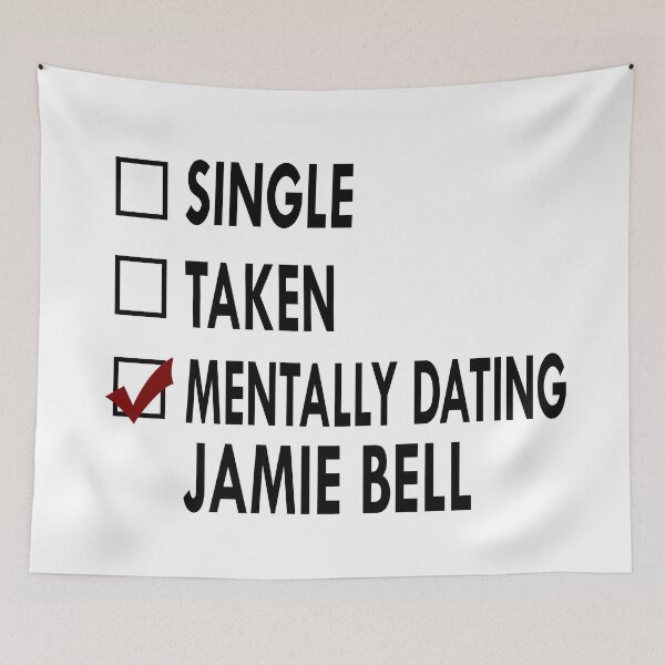 Item preview, Dating Jamie Bell Black White designed and sold by Sasya.