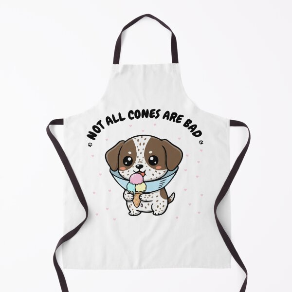 Item preview, Not All Cones Are Bad German Shorthaired Pointer Dog Cone - Funny Ice Cream designed and sold by The Real Life Symphony.