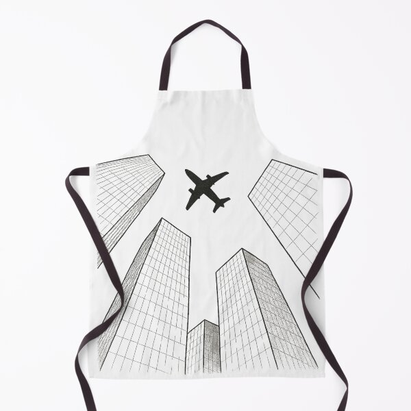 Item preview, Urban Skyline Noir Airplane Silhouette designed and sold by Mitosha2.