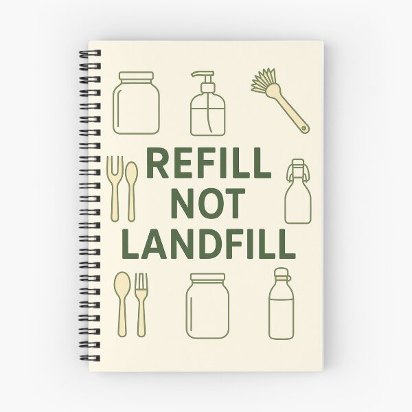 Item preview, ♻️ Refill Not Landfill designed and sold by GamerGearTees.