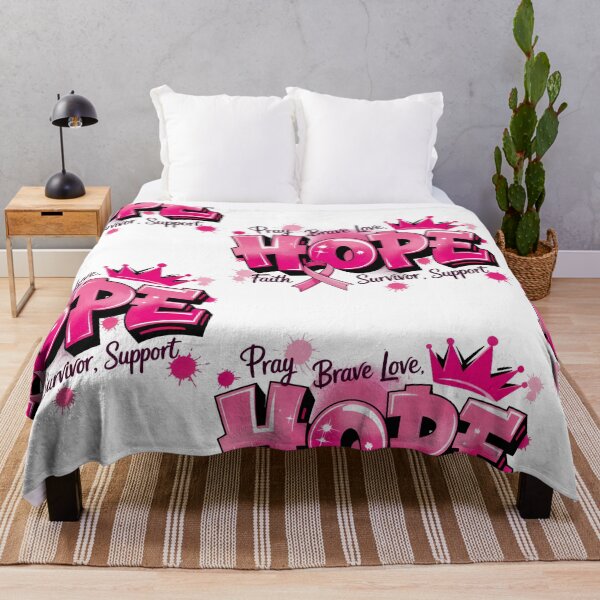 Item preview, Hope Pink Ribbon Breast Cancer Awareness designed and sold by CleanDecor.