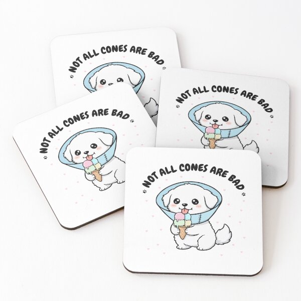 Item preview, Not All Cones Are Bad Great Pyrenees Dog Cone - Funny Ice Cream designed and sold by The Real Life Symphony.