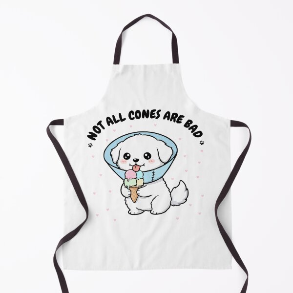 Item preview, Not All Cones Are Bad Great Pyrenees Dog Cone - Funny Ice Cream designed and sold by The Real Life Symphony.