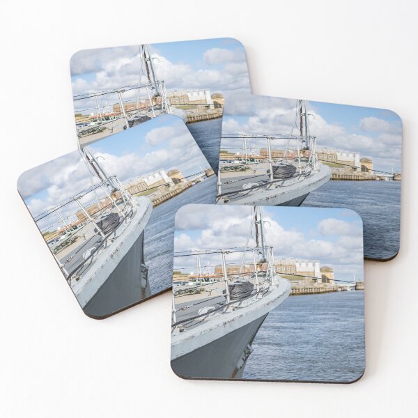Item preview, Boat moored in the docks designed and sold by yackers1.