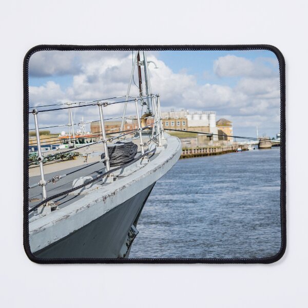 Item preview, Boat moored in the docks designed and sold by yackers1.