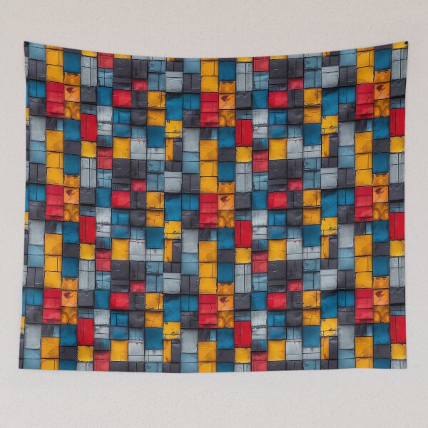 Item preview, Bold Abstract Geometric Blocks designed and sold by NTGUILTY.