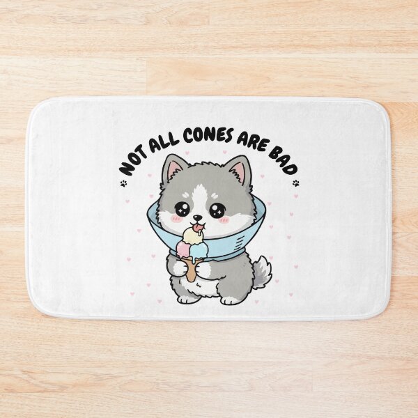Item preview, Not All Cones Are Bad Keeshond Dog Cone - Funny Ice Cream designed and sold by The Real Life Symphony.