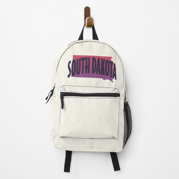 Item preview, South Dakota - Retro Style Curved Text with State Shape designed and sold by chosenhomes.