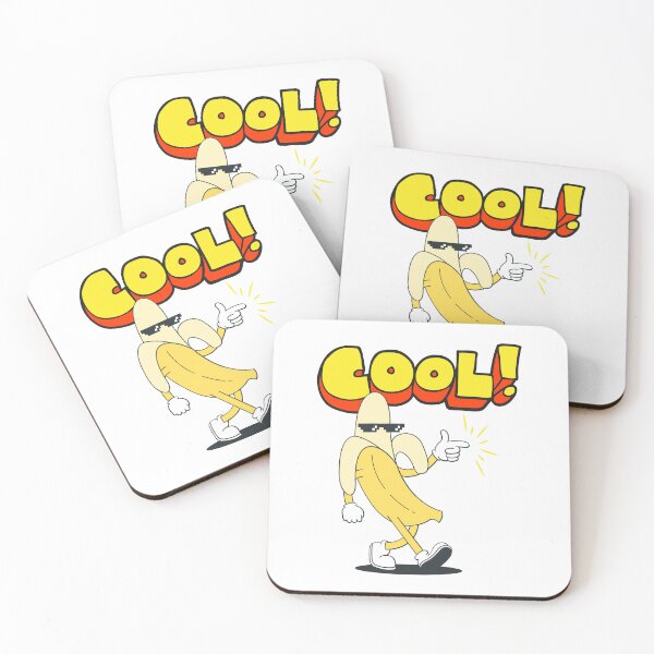 Item preview, COOL! Banana Cartoon Streetwear Graphic — Retro Funny Fruit Character designed and sold by Colorful-Garden.