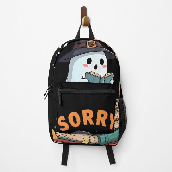 Item preview, Sorry I'm Booked Cute Ghost Reading Halloween Pun designed and sold by By:MarcinK.
