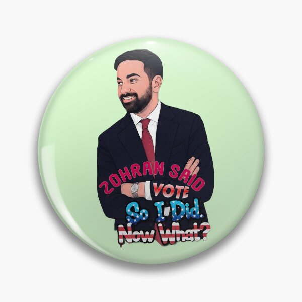 Item preview, Zohran Said Vote – Civic Meme Design with Patriotic Punch for Stickers, Tees & More designed and sold by PunchDrop.