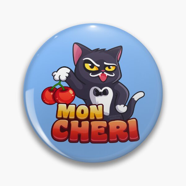 Item preview, Mon Cheri - Tuxedo Cat Rizz - Flirty Pun designed and sold by Chonkitty.
