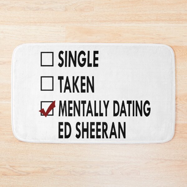 Item preview, Dating Ed Sheeran Black White designed and sold by Sasya.