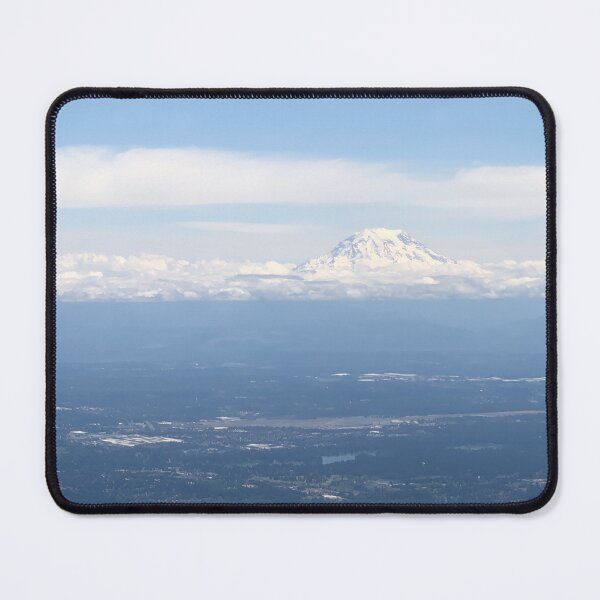 Item preview, Mount Rainier from Bay Lake Washington designed and sold by flyscenicair.