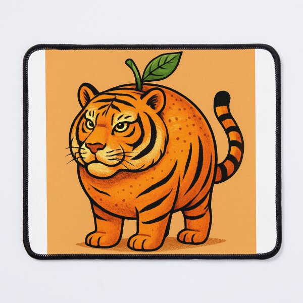 Artikelvorschau, Oranger Tiger entworfen und verkauft von Punkinchunk.