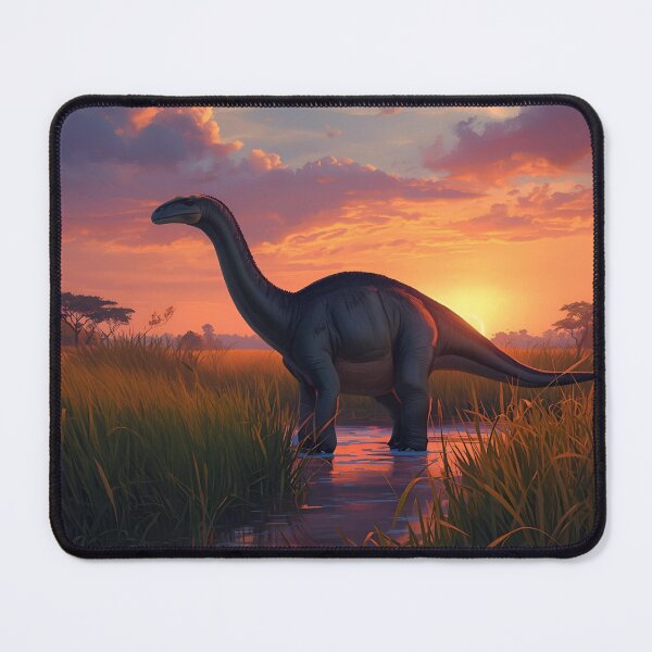 Item preview, Mokele Mbembe Against the Setting Sun designed and sold by SweetRossel.