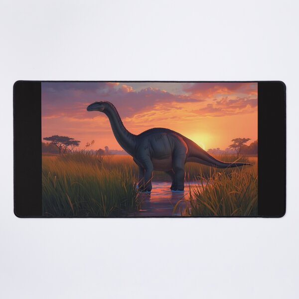 Item preview, Mokele Mbembe Against the Setting Sun designed and sold by SweetRossel.