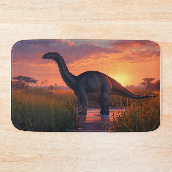 Item preview, Mokele Mbembe Against the Setting Sun designed and sold by SweetRossel.