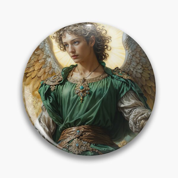 Item preview, Divine Archangel Raphael designed and sold by AliceWhiteDF.