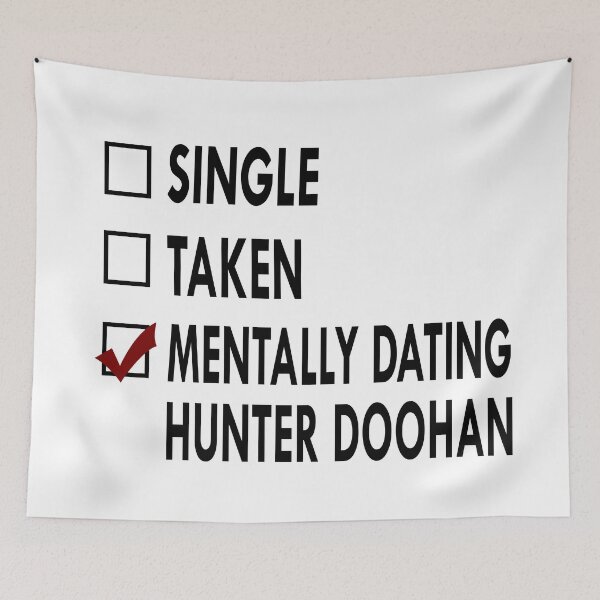 Item preview, Dating Hunter Doohan Black White designed and sold by Sasya.