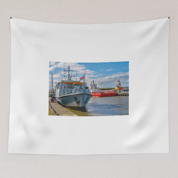 Item preview, Naval war ship moored in Great Yarmouth docks designed and sold by yackers1.