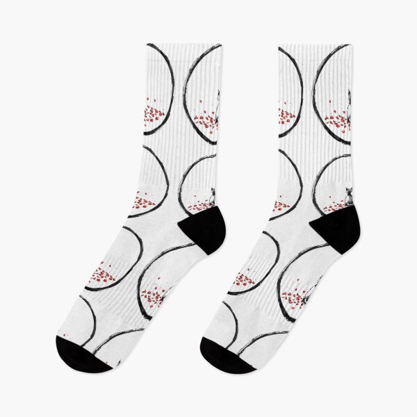 Item preview, Soft World – Cat and Falling Petals | Poetic Minimal Art designed and sold by jelonkaa.