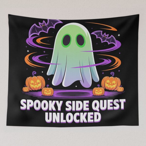 Item preview, Spooky side quest Unlocked, funny side quest ADHD gaming halloween designed and sold by NoetherSym.