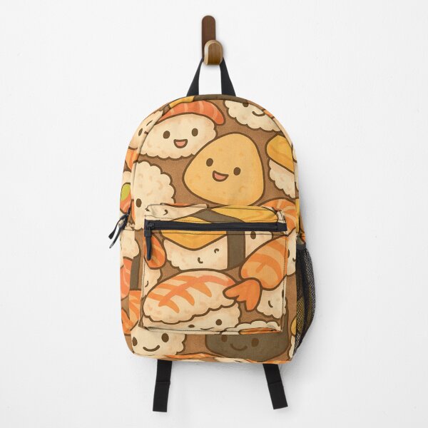 Item preview, Kawaii Sushi Party – All Over Japanese Cartoon Print designed and sold by getpressedshirt.