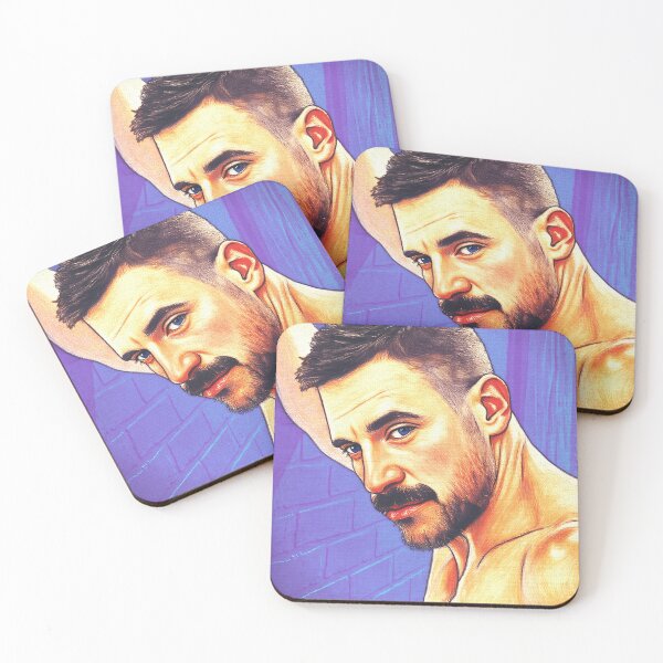 Item preview, Muscle Hunk with Blue Eyes II designed and sold by Hunkyismything.