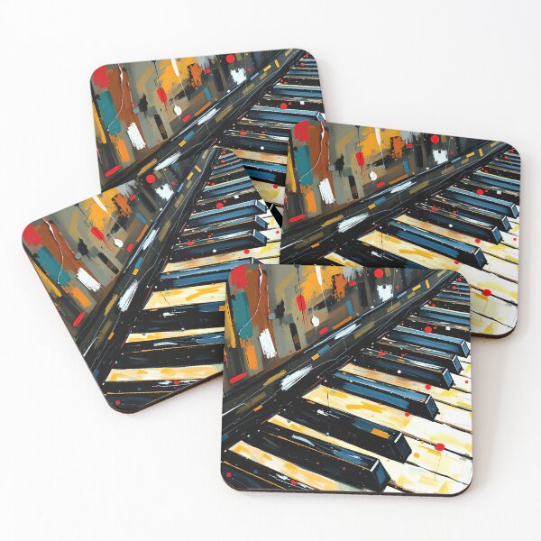 Item preview, Synesthetic Keys: A Jazz-Funk Explosion designed and sold by Getrealdesigns.