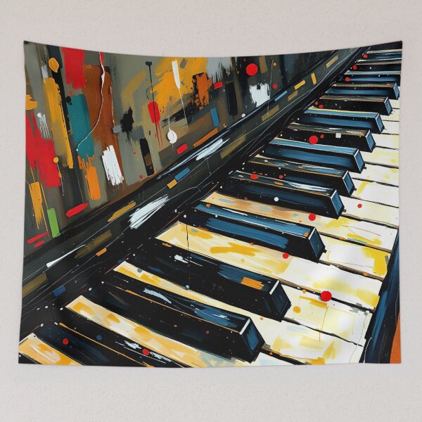 Item preview, Synesthetic Keys: A Jazz-Funk Explosion designed and sold by Getrealdesigns.