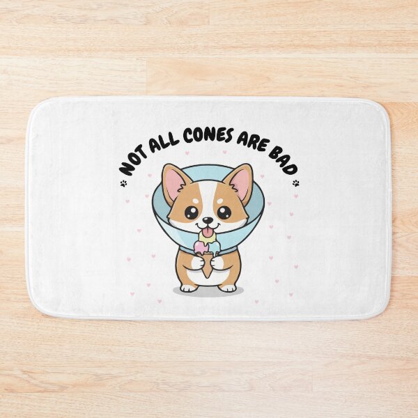 Item preview, Not All Cones Are Bad Pembroke Welsh Corgi Dog Cone - Funny Ice Cream designed and sold by The Real Life Symphony.
