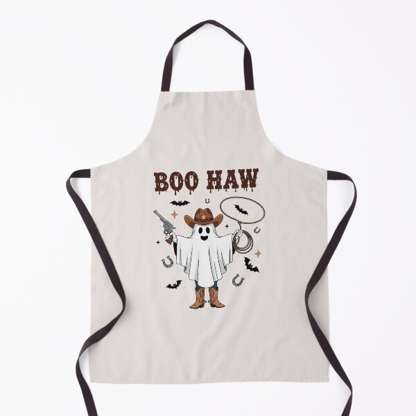 Artikelvorschau, Boo Haw Cowboy Ghost – Süßes Western-Halloween-T-Shirt entworfen und verkauft von wabeen.