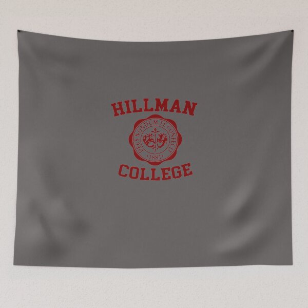 Item preview, HILLMAN-COLLEGE-1881-T-SHIRT designed and sold by AgnijaDoeb.