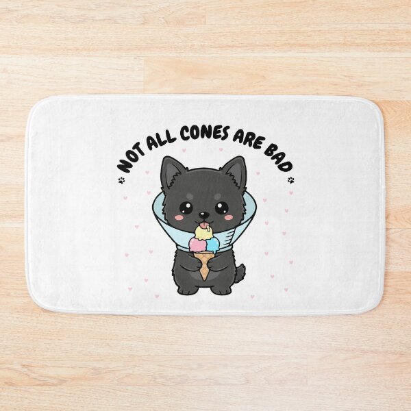 Item preview, Not All Cones Are Bad Schipperke Dog Cone - Funny Ice Cream designed and sold by The Real Life Symphony.