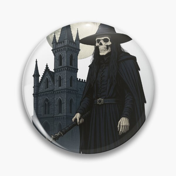 Item preview, Dark Reaper Warrior – Keeper of the Moonlit Castle designed and sold by FraktalMoods.