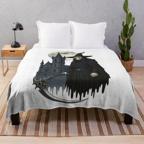 Item preview, Dark Reaper Warrior – Keeper of the Moonlit Castle designed and sold by FraktalMoods.