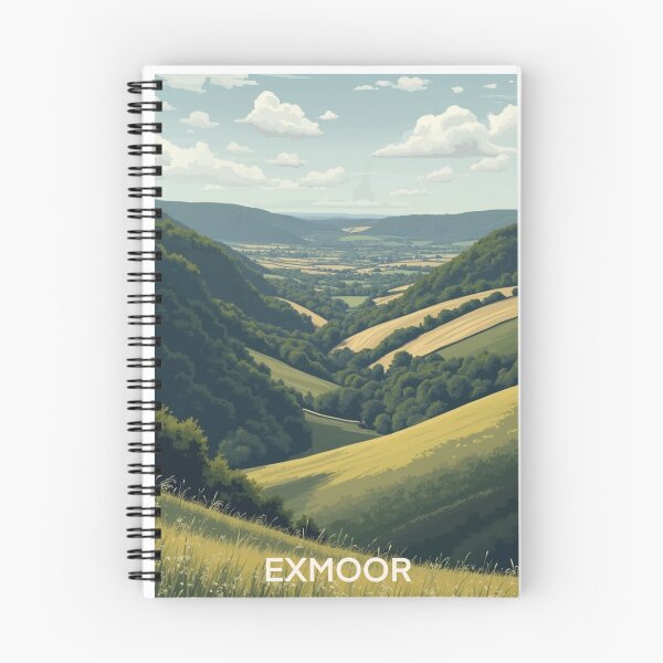 Item preview, Exmoor Travel Poster, Perfect Gift for Travel Enthusiasts, Vintage Style Wall Art, England art for home decor, Exmoor print. Sticker designed and sold by Thegalleryshop1.