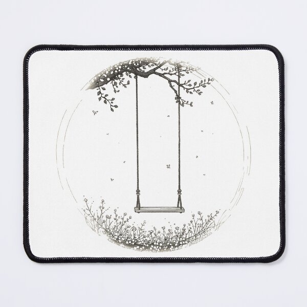 Item preview, Soft World – The Empty Swing | Gentle Poetic Minimalism designed and sold by jelonkaa.