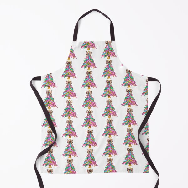 Item preview, Glitter Leopard Bow Christmas Tree Disco Christmas Tree designed and sold by The Digital Design Collective .