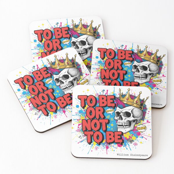 Item preview, To Be Or Not To Be Pop Art Comic | KAPOW! Shakespeare Skull Design designed and sold by Boski22.